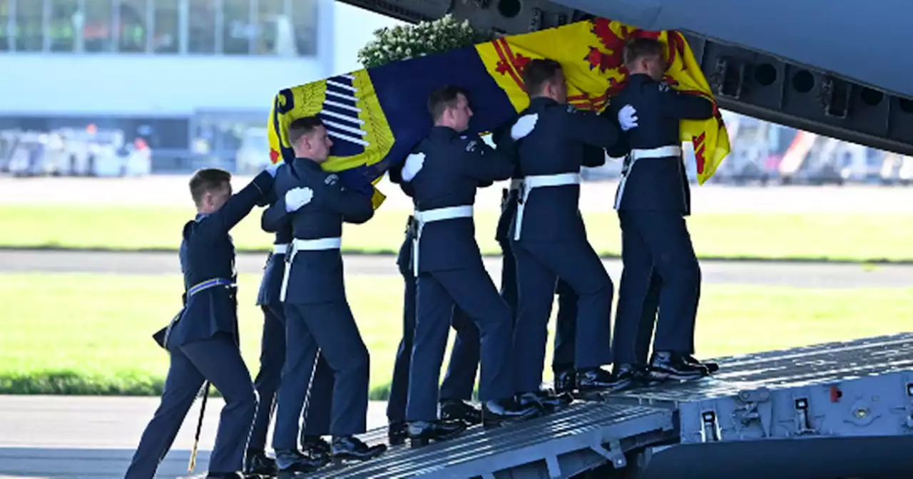 Queen's coffin leaves Scotland as RAF aircraft departs Edinburgh Airport