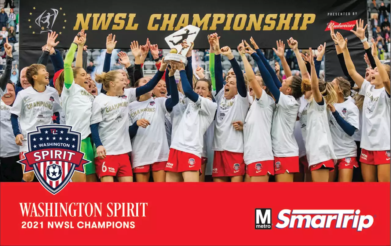 Metro's Latest SmarTrip Cards Honor The Washington Spirit