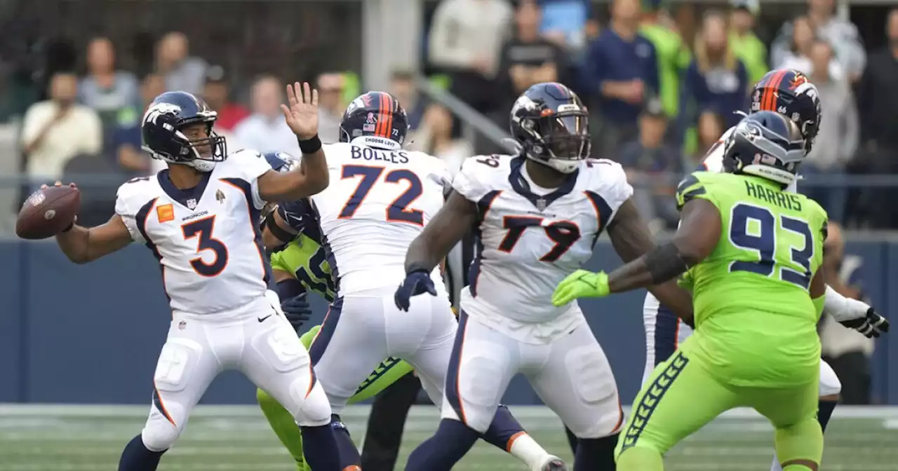 Broncos fall short to Seahawks 17-16 in Russell Wilson's debut