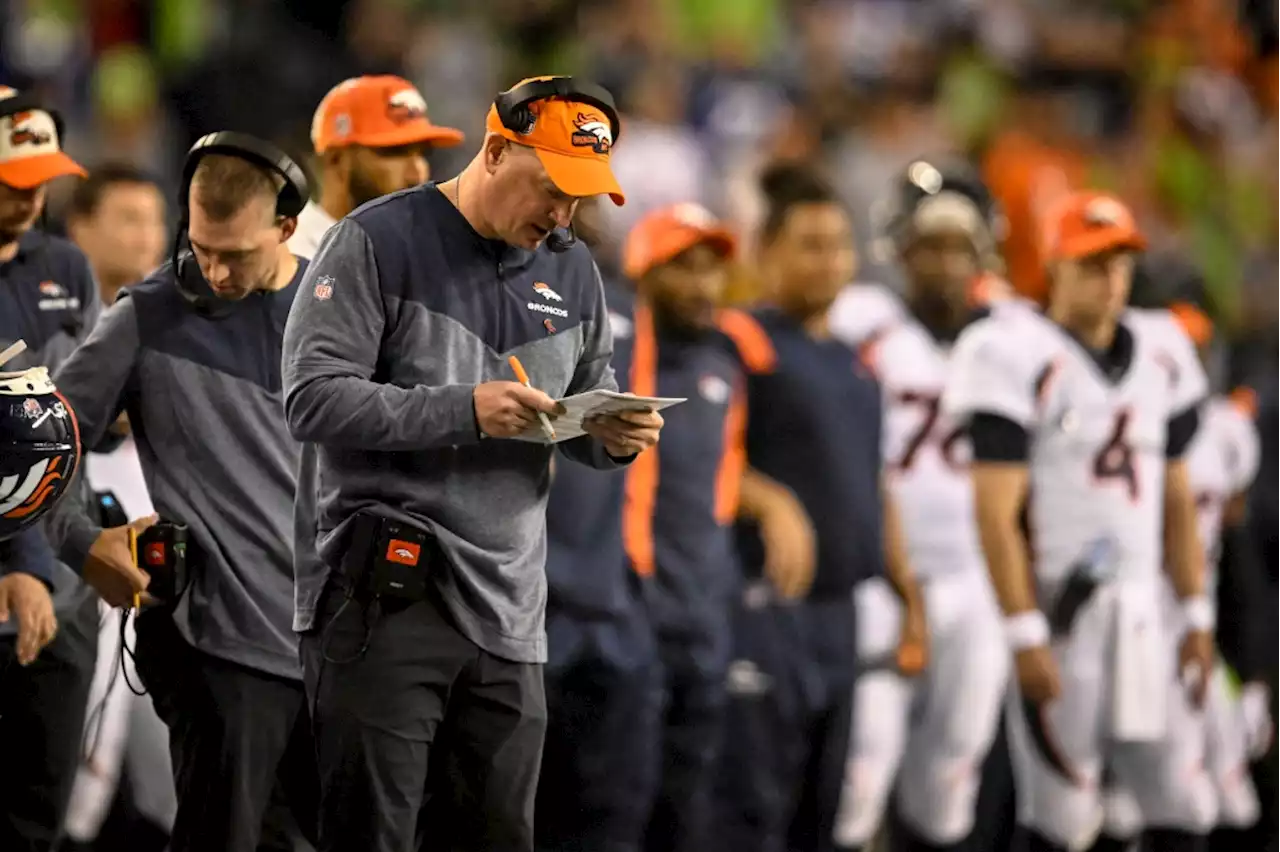 Kiszla: Broncos lose to Seahawks because rookie coach Nathaniel Hackett was clueless in Seattle