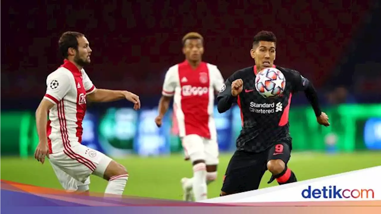 Link Live Streaming Liga Champions: Liverpool Vs Ajax Amsterdam