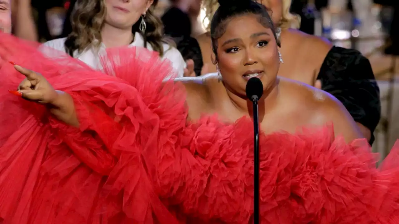 Lizzo Cries While Accepting First Emmy