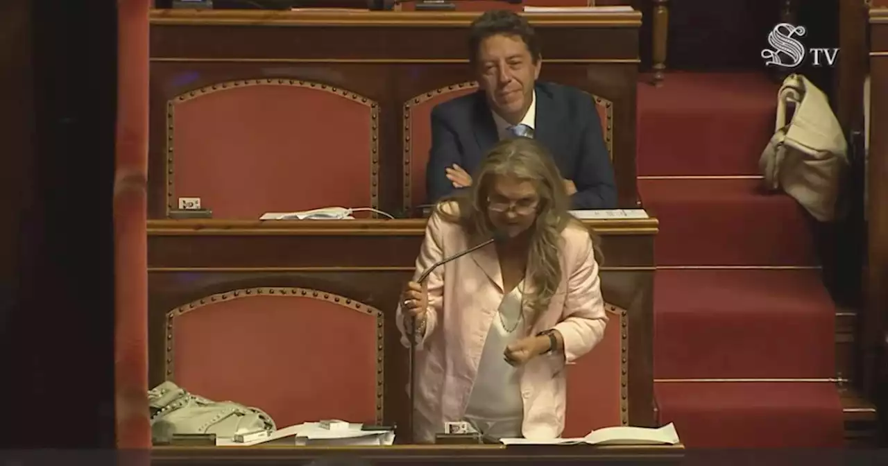 Elezioni, la senatrice De Petris saluta Palazzo Madama: 'Non avrete più il dispiacere di sentirmi'. La Russa: 'Ci mancherà' - Il Fatto Quotidiano