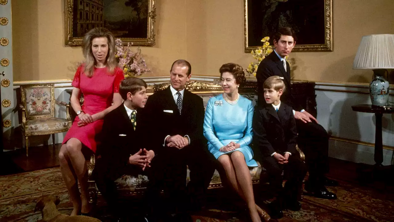 A look back at Queen Elizabeth II's children: King Charles III, Princess Anne, Prince Andrew and Prince Edward