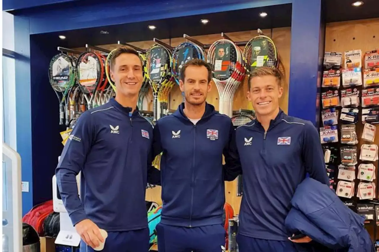 Tennis star Andy Murray spotted at city centre shop during visit to Glasgow