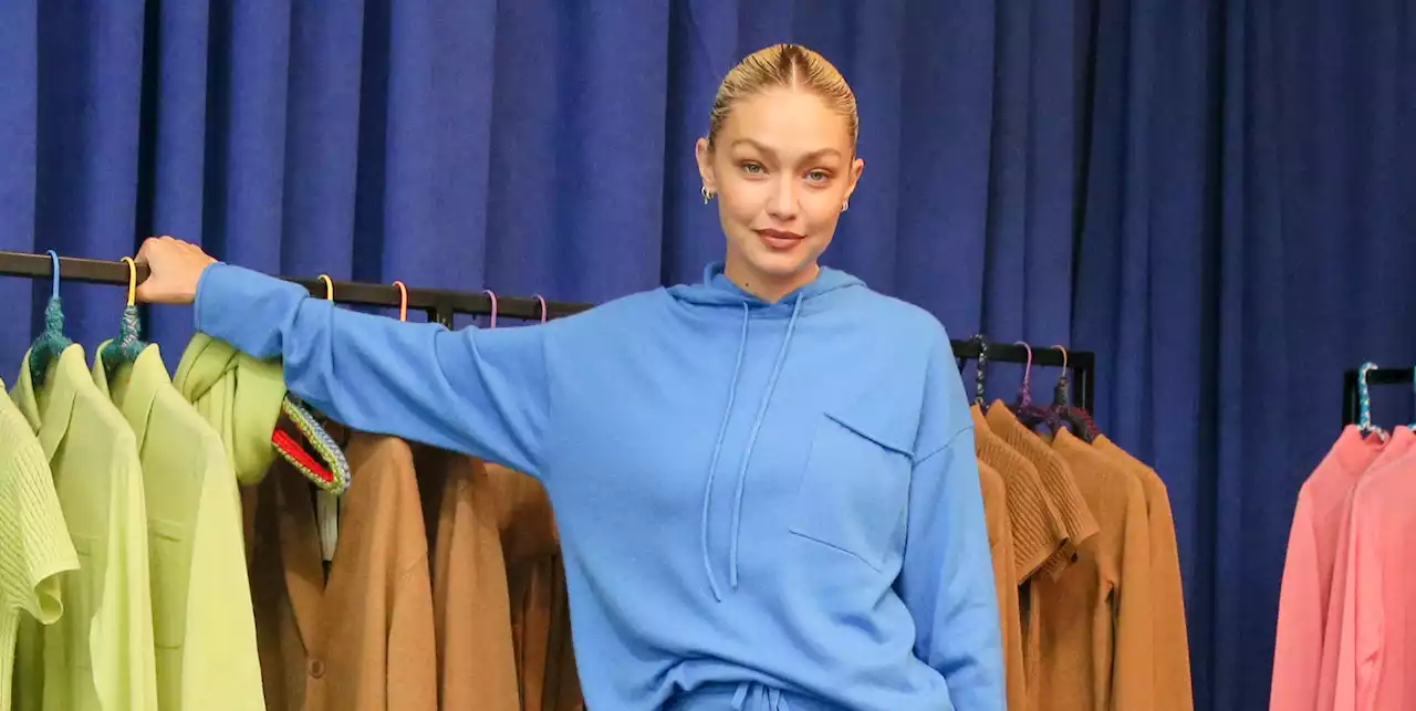 Gigi Hadid Really Likes Having an Office Job