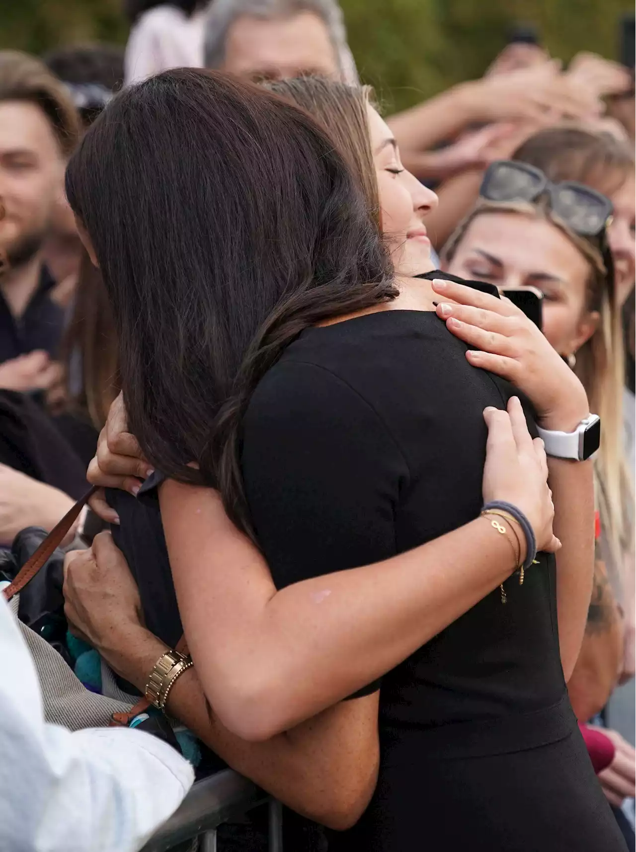 Teen Explains Why She Hugged Meghan Markle Outside Windsor Castle