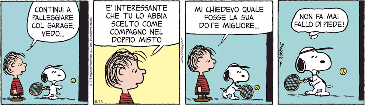 Peanuts 2022 settembre 13 - Il Post