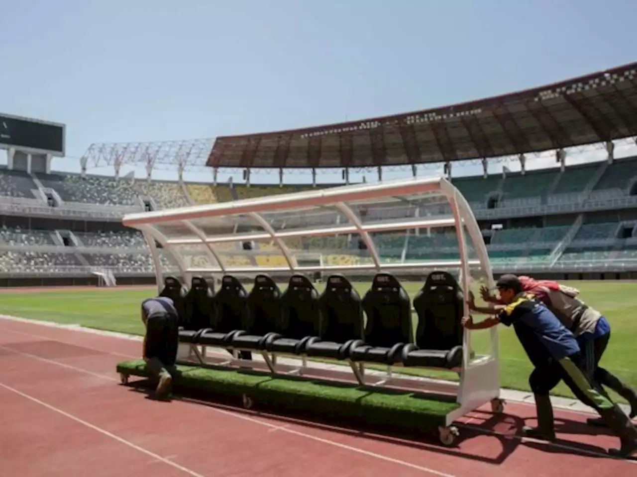 Pemanasan bagi Stadion Gelora Bung Tomo jelang Piala Dunia U-20