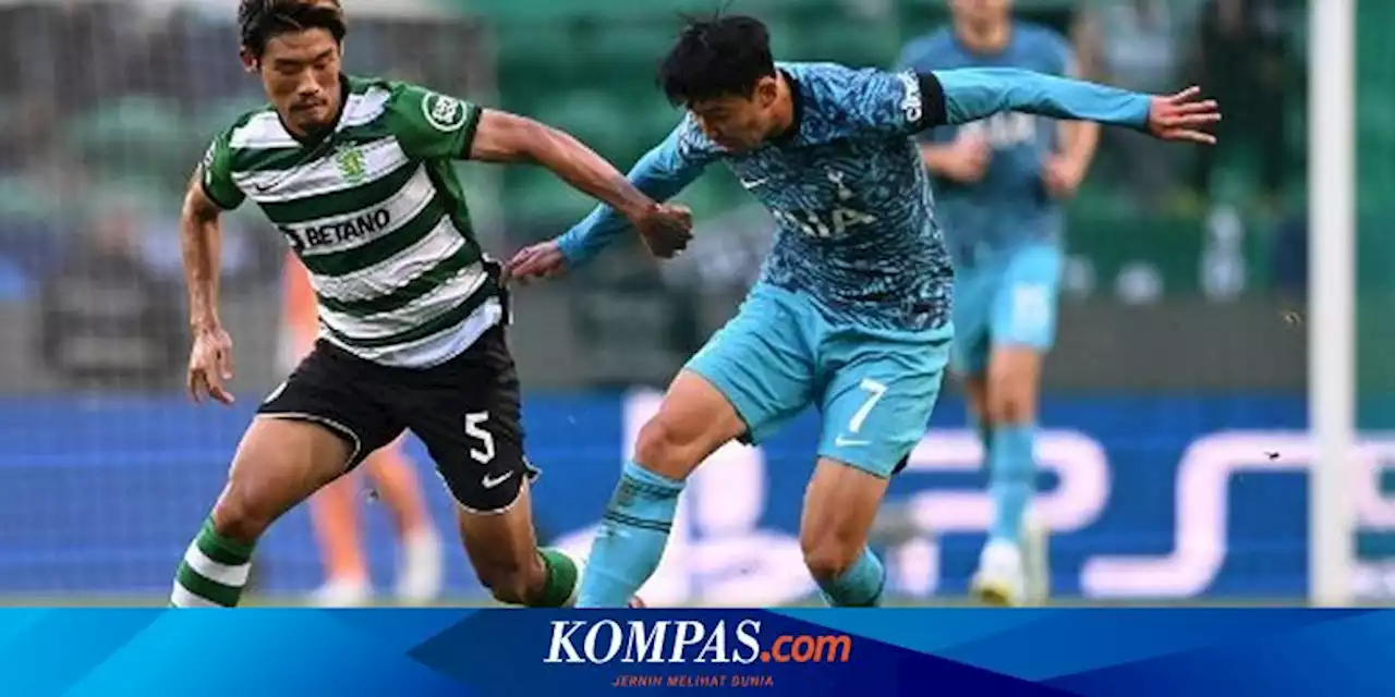 Hasil Sporting CP Vs Tottenham: Son Mandul 8 Laga, Spurs Kalah Dramatis 0-2