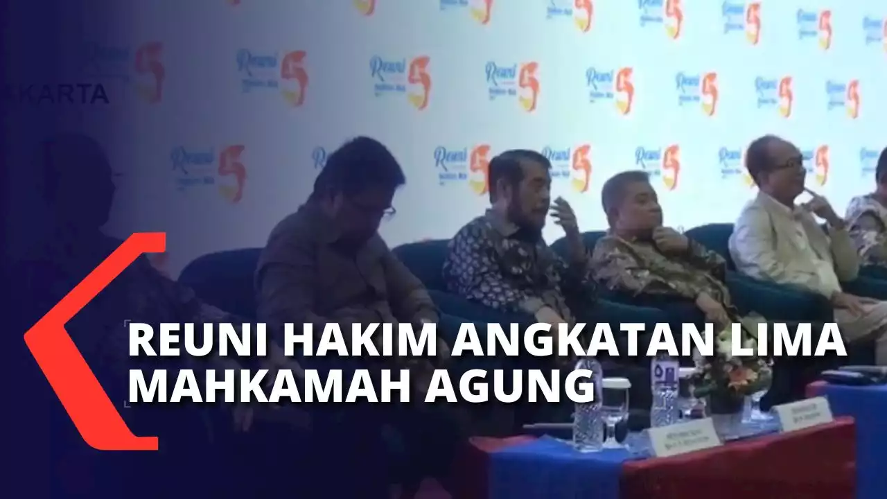 Eratkan Tali Silaturahmi, Hakim Angkatan Lima Mahkamah Agung Berkumpul dalam Reuni - MA NEWS