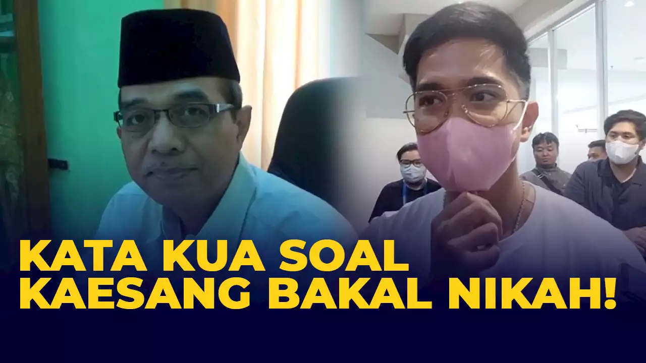 Kata KUA Banjarsari Solo Soal Rencana Pernikahan Kaesang Pangarep