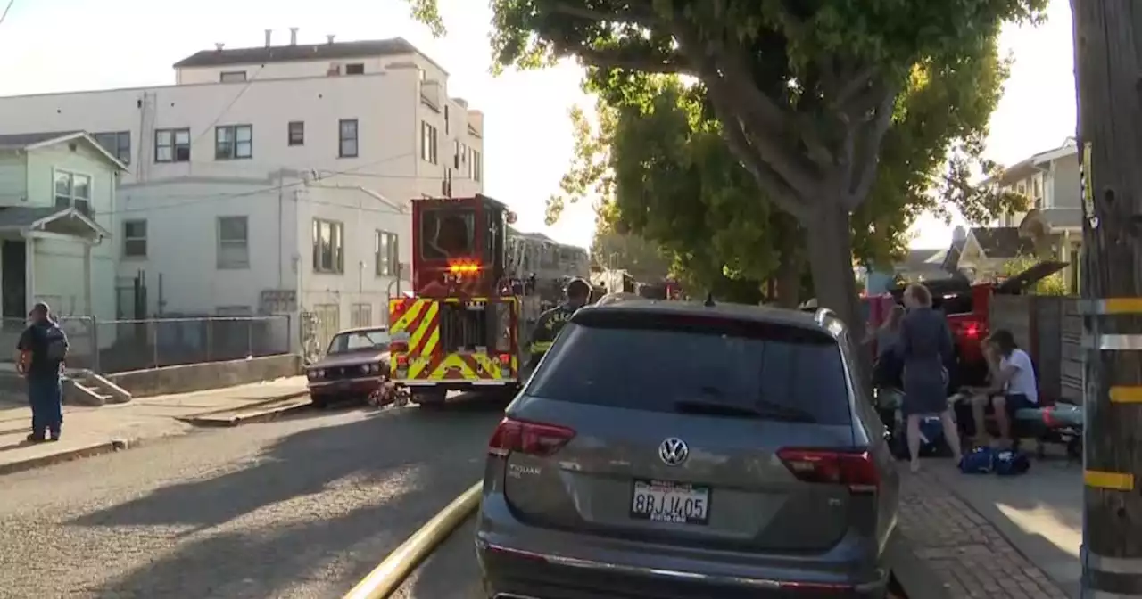 6 rescued from Berkeley apartment building fire, treated for smoke inhalation