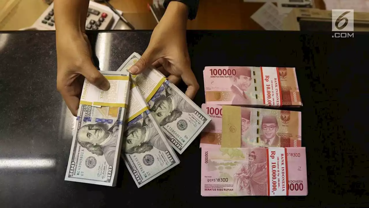 Masih Loyo, Rupiah Hari Ini Ditutup di Posisi 14.852 per Dolar AS