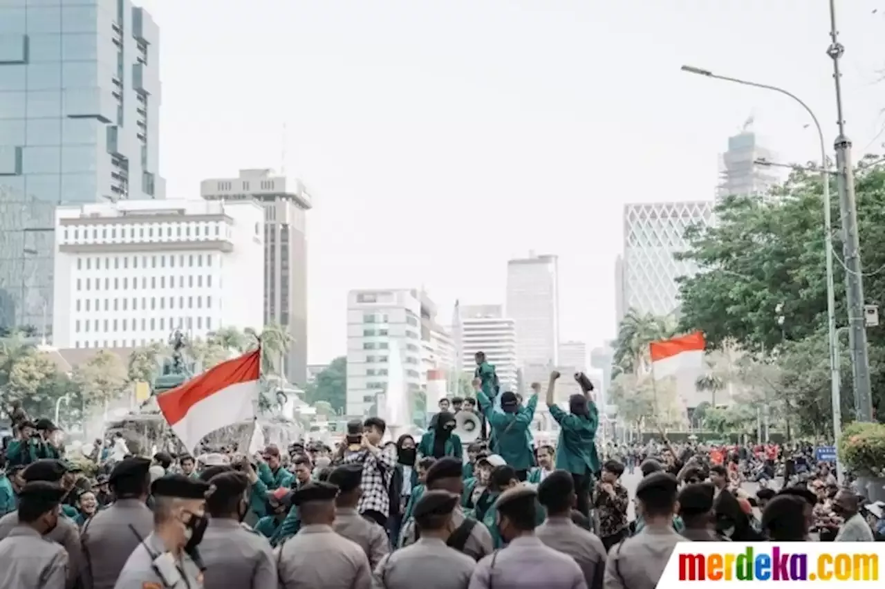 Foto Gaya Dua Jenderal Tni Dan Polri Kompak Kawal Demo Di Ibu Kota 