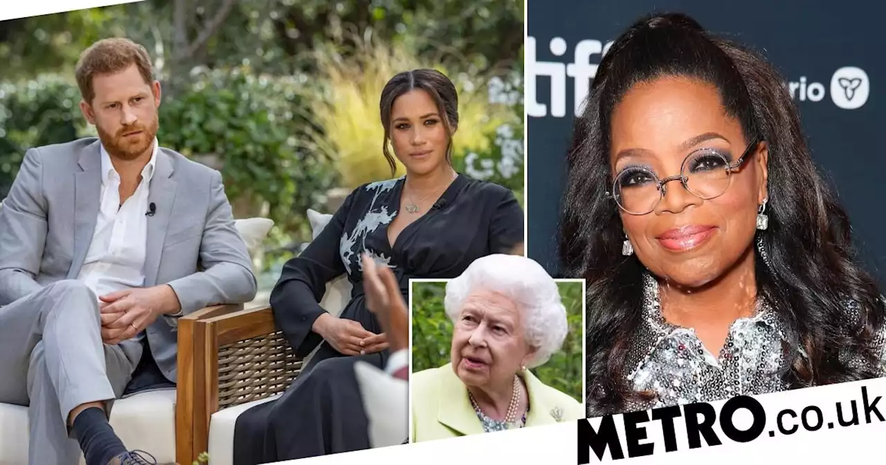 Oprah Winfrey hopes Queen's death will unite royals after bombshell interview