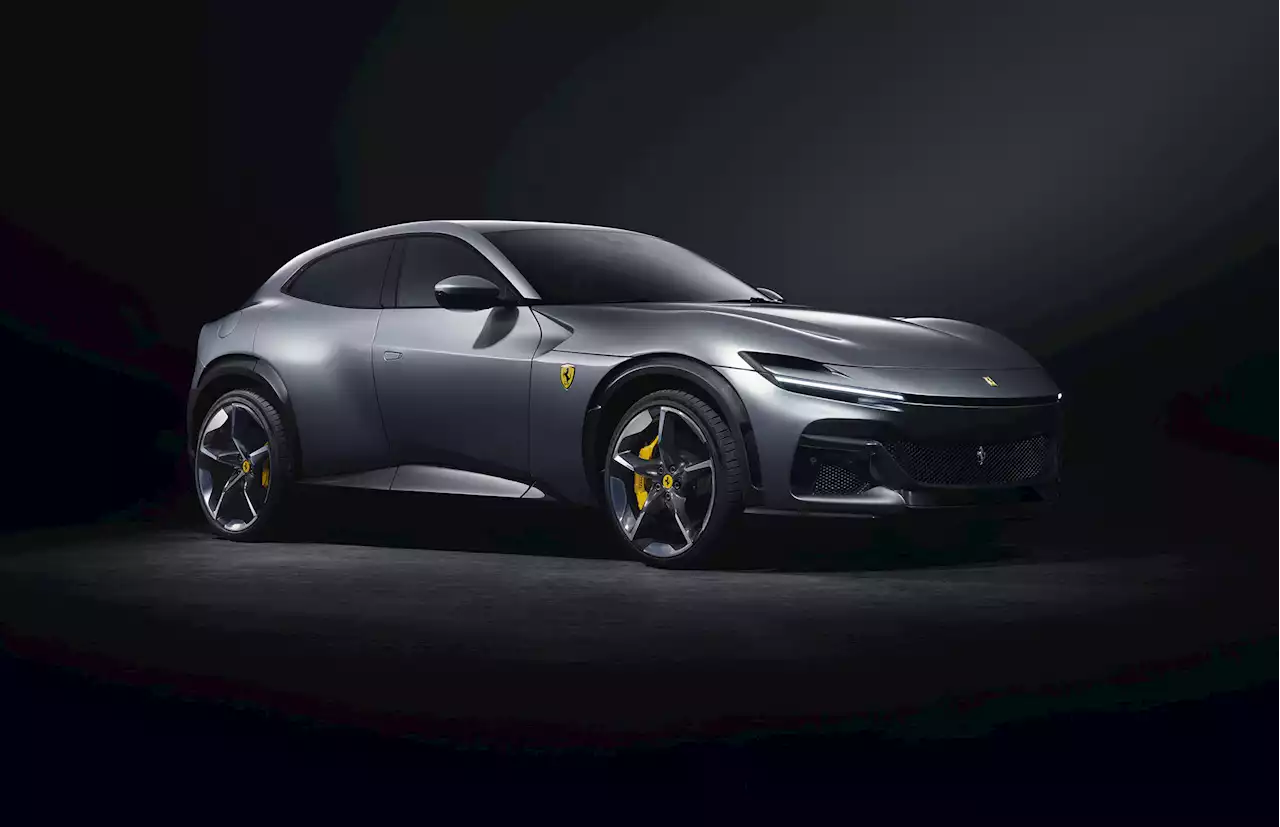 Ferrari Purosangue revealed as V-12-powered SUV with 715 hp, suicide doors