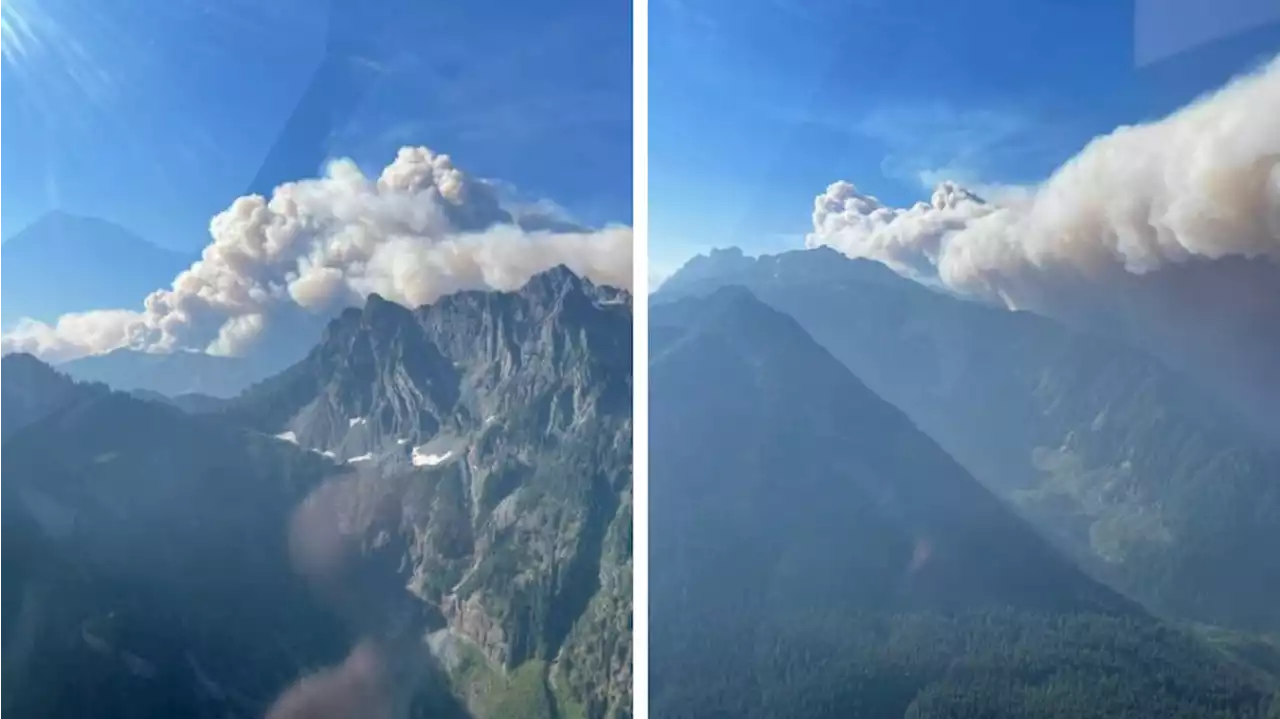 US 2 remains closed near Stevens Pass as Bolt Creek fire stands ‘fairly in place’