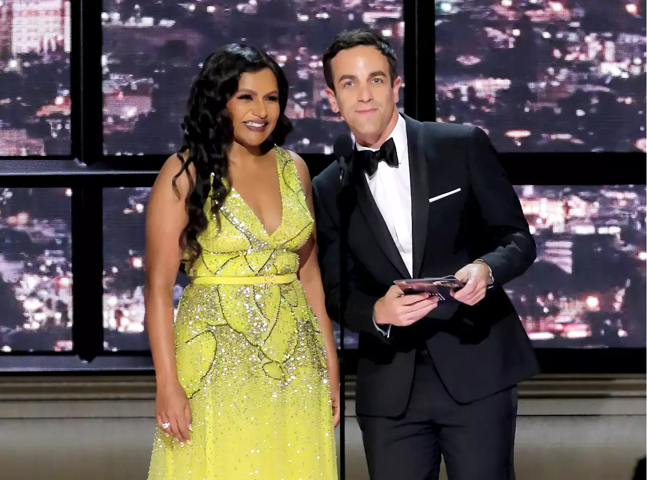 Mindy Kaling and B.J. Novak Joke About Their ‘Complicated' Relationship at the 2022 Emmys