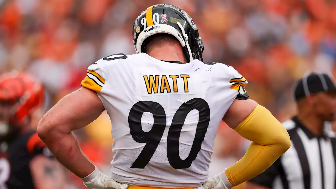 Report: Steelers' T.J. Watt Out ‘6 Weeks Or So' With Pec Injury