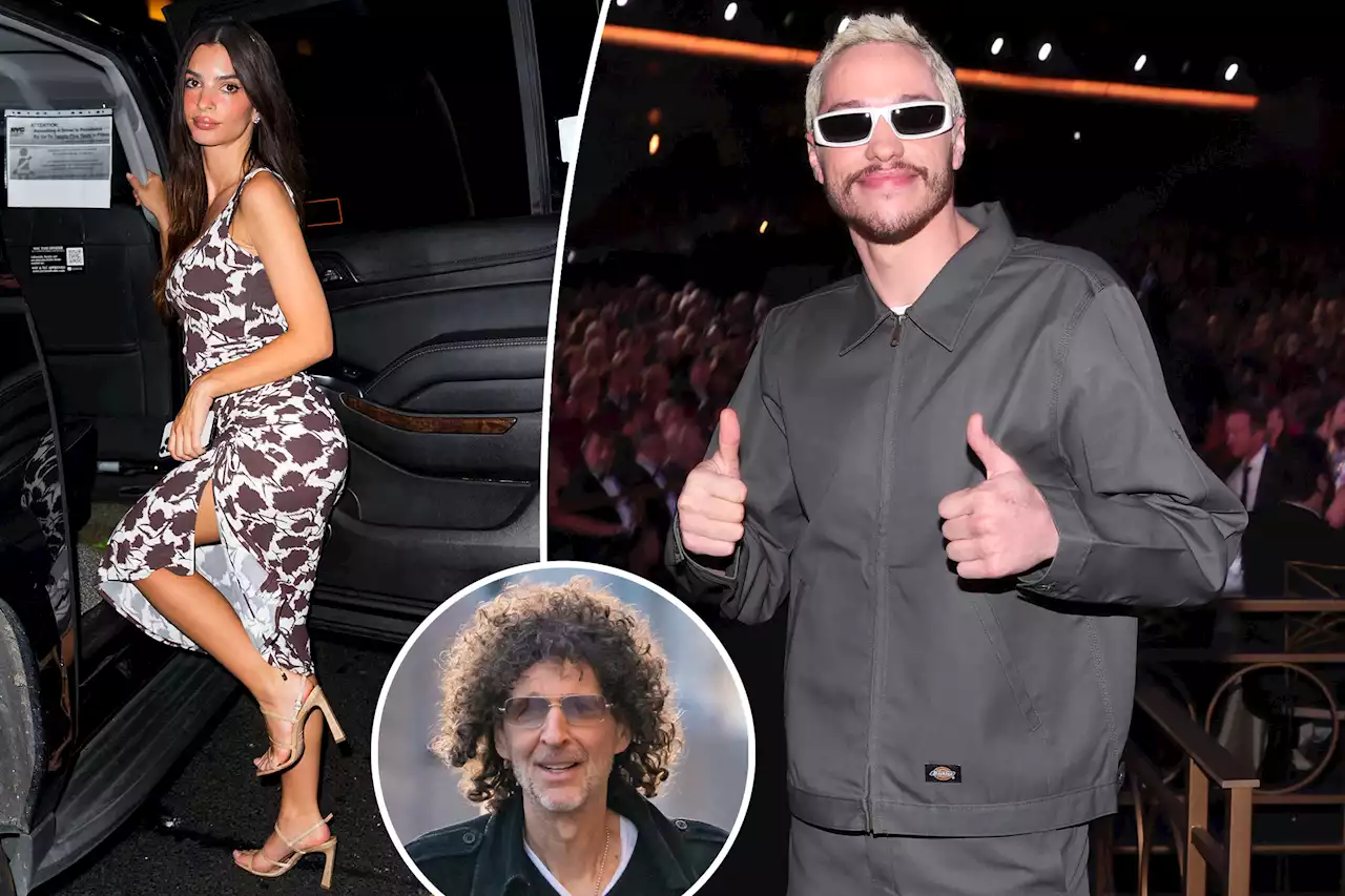 Howard Stern thinks Pete Davidson should date Emily Ratajkowski next