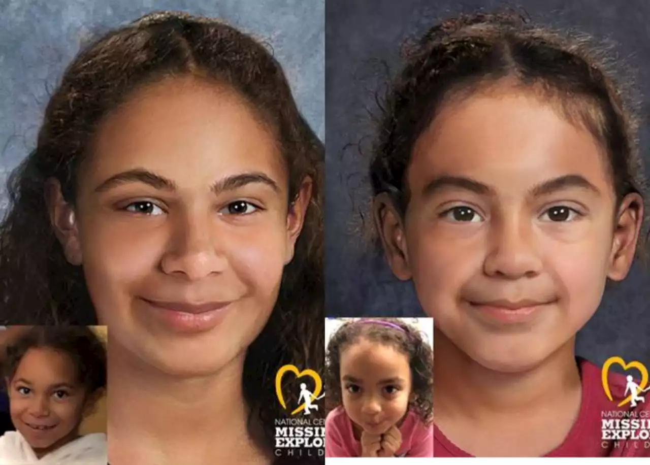 Aged-up photos released of two missing central Pa. girls