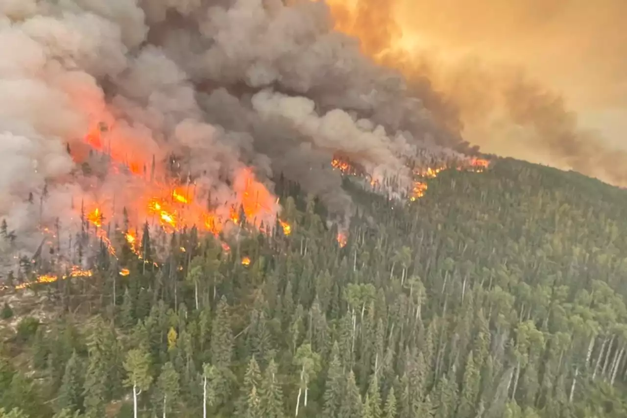 Nearly 30,000 hectare wildfire less than four kms from Bennet Dam, eight kms from Hudson’s Hope