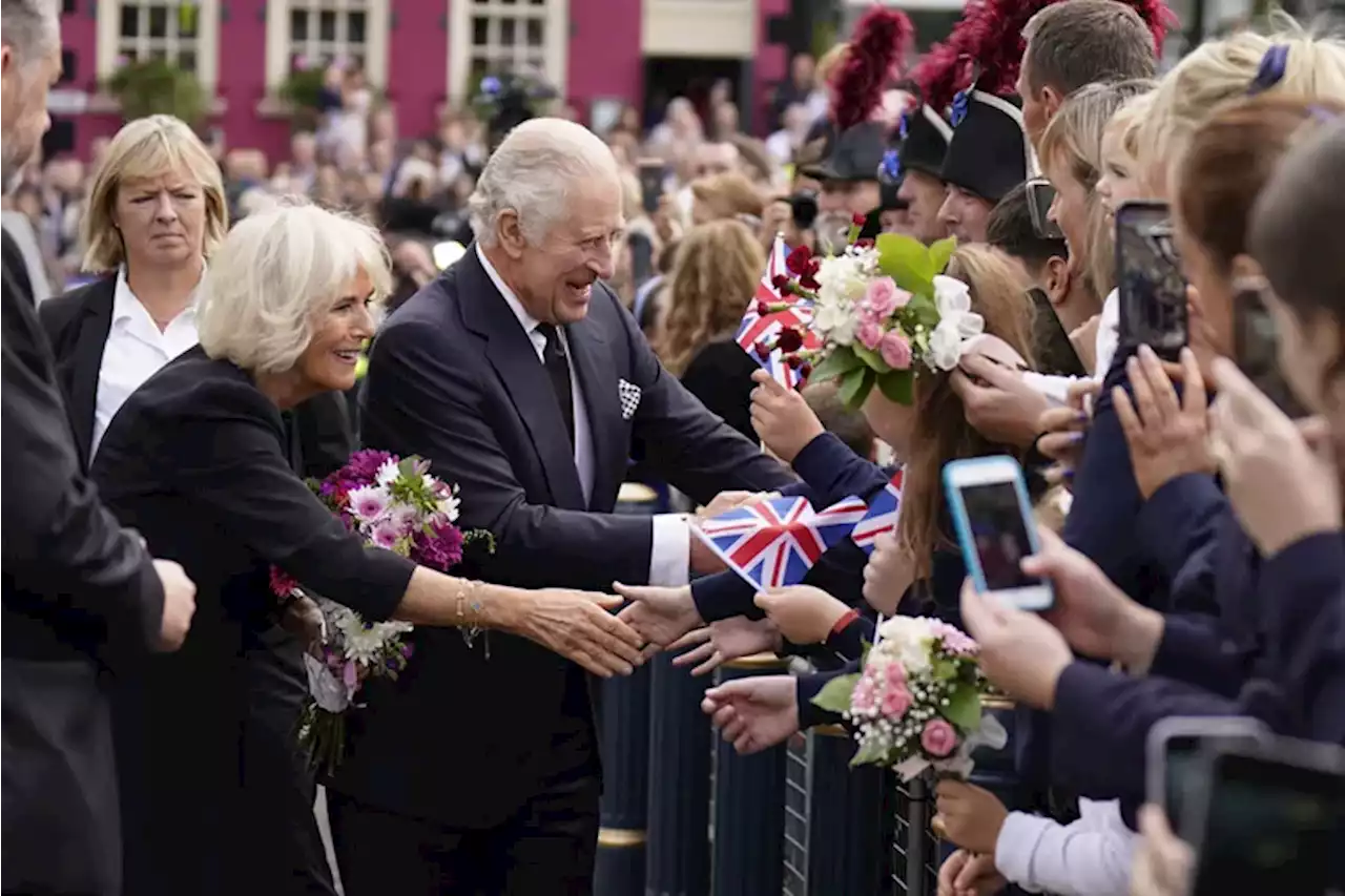 Queen’s coffin leaves her beloved Scotland for London as King tours Northern Ireland