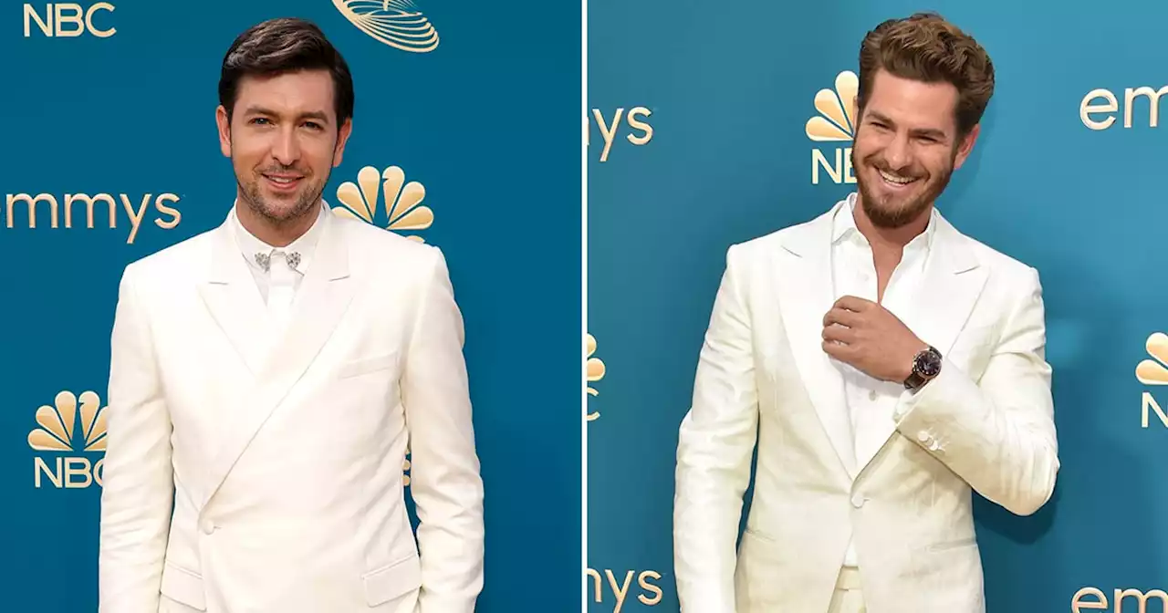 The Emmys Red Carpet Was Filled With White-Hot Suits