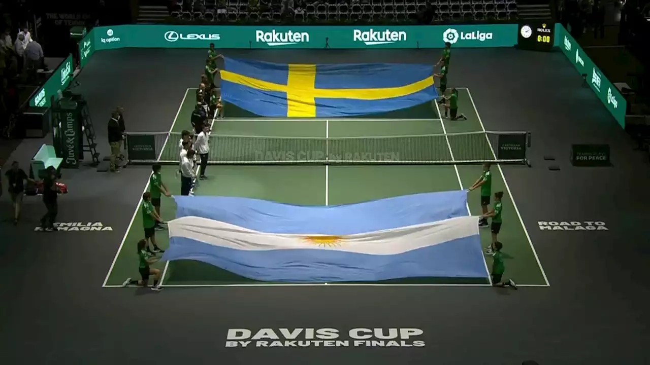 Coppa Davis, Svezia in vantaggio sull'Argentina