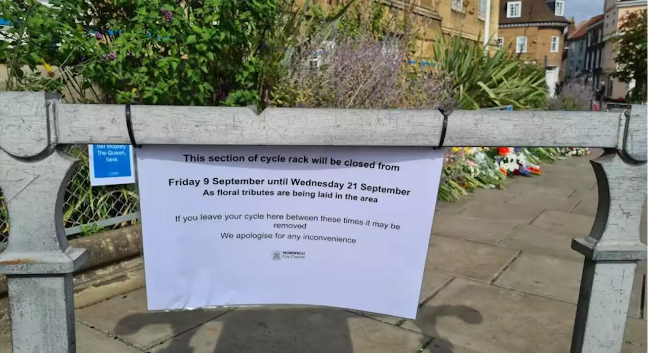 Norwich bike rackgate: Council says bike racks have been closed so cyclists don’t damage floral tributes; Team owner threatens UCI with legal action over WorldTour relegation battle + more on the live blog