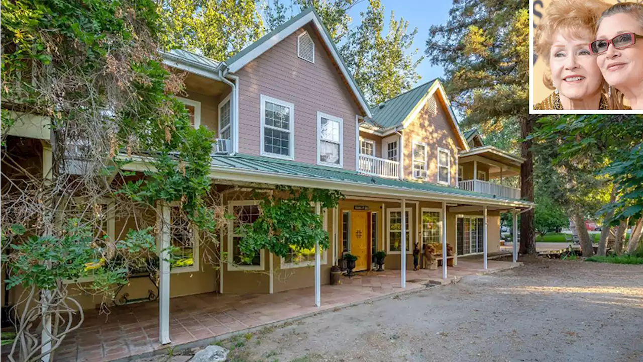 A $2.85 Million California Ranch That Once Belonged to Debbie Reynolds and Carrie Fisher Hits the Market