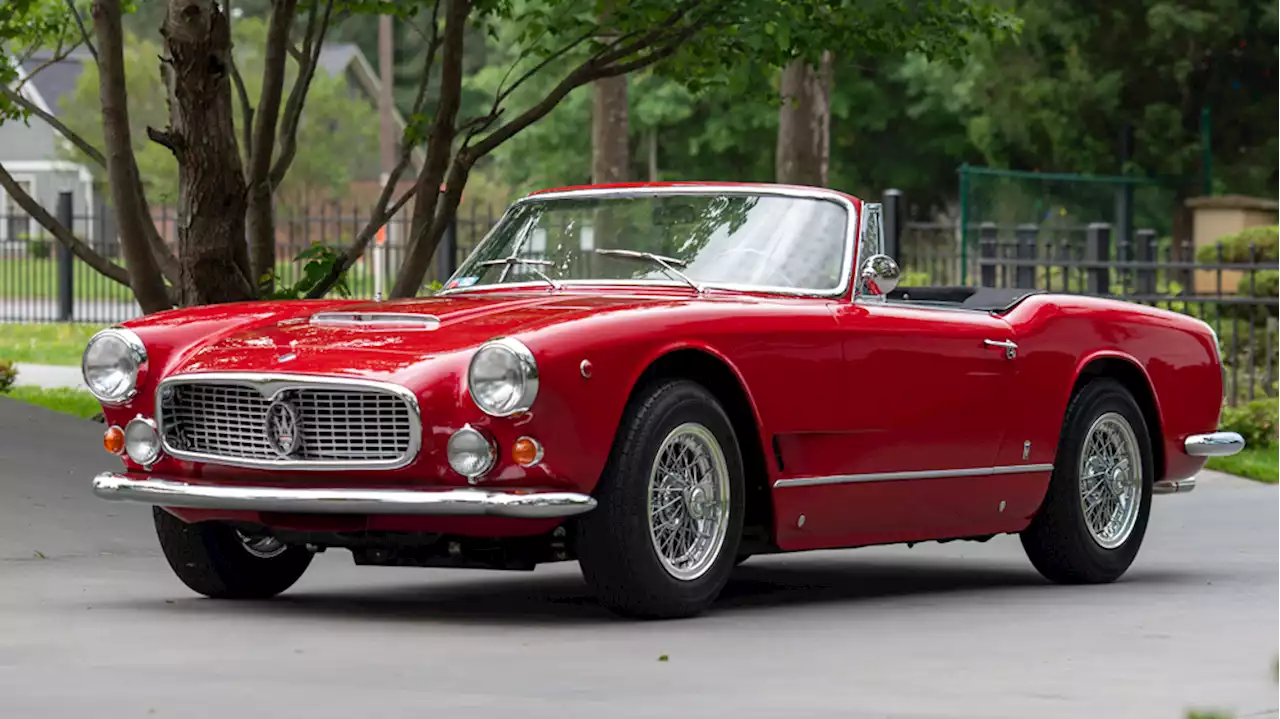 Car of the Week: This Jaw-Dropping 1960 Maserati Convertible Is Heading to Auction