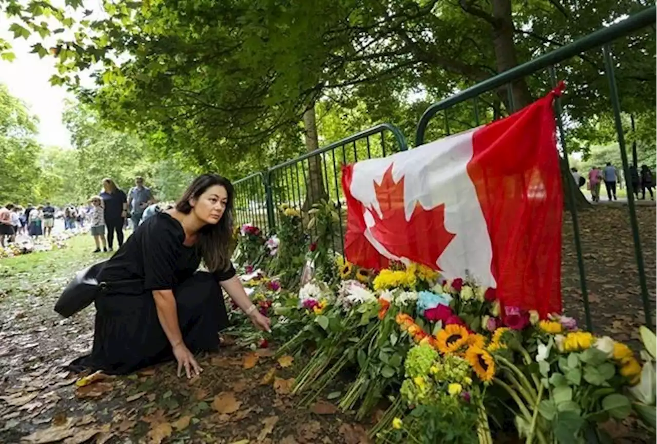 Flamingoes, sandwiches among unusual items left at Queen tribute site in London