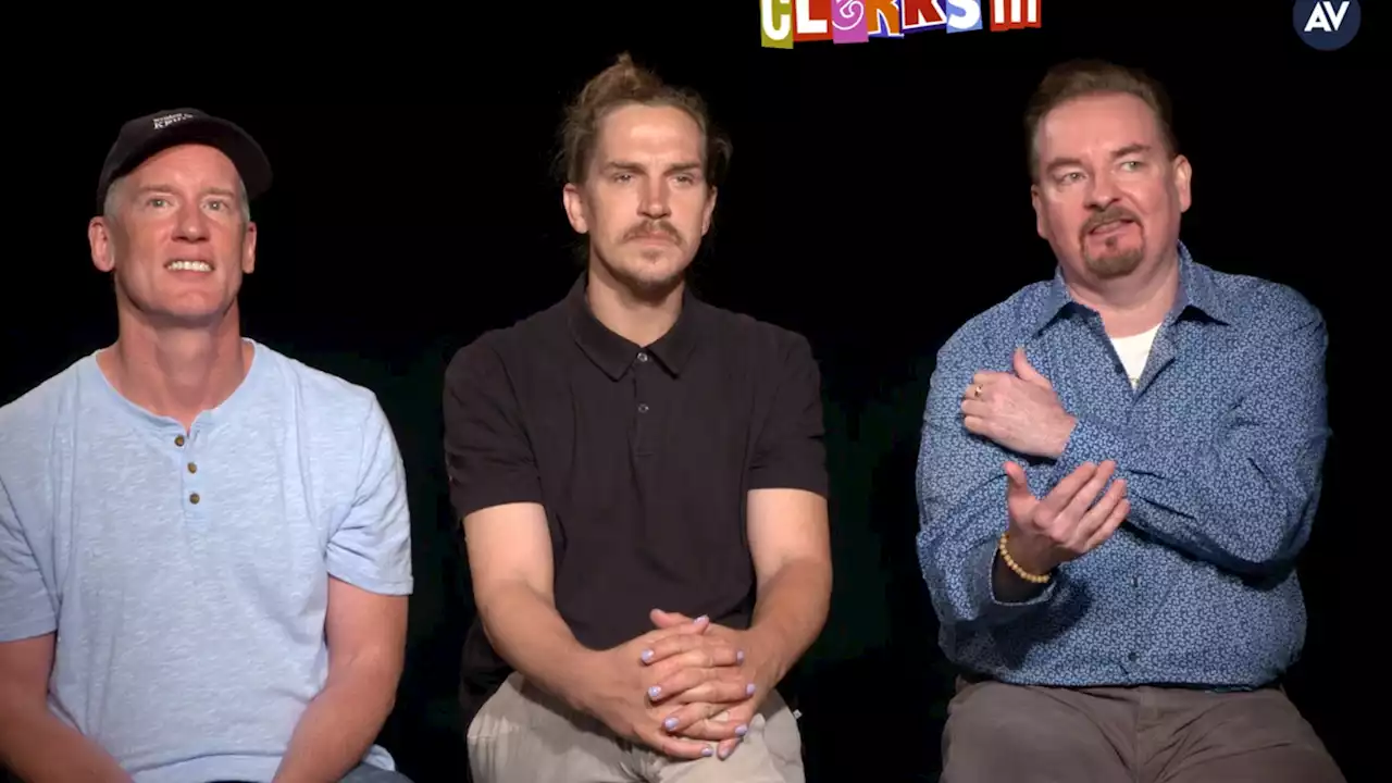 Jeff Anderson, Jason Mewes, and Brian O'Halloran on returning to Clerks