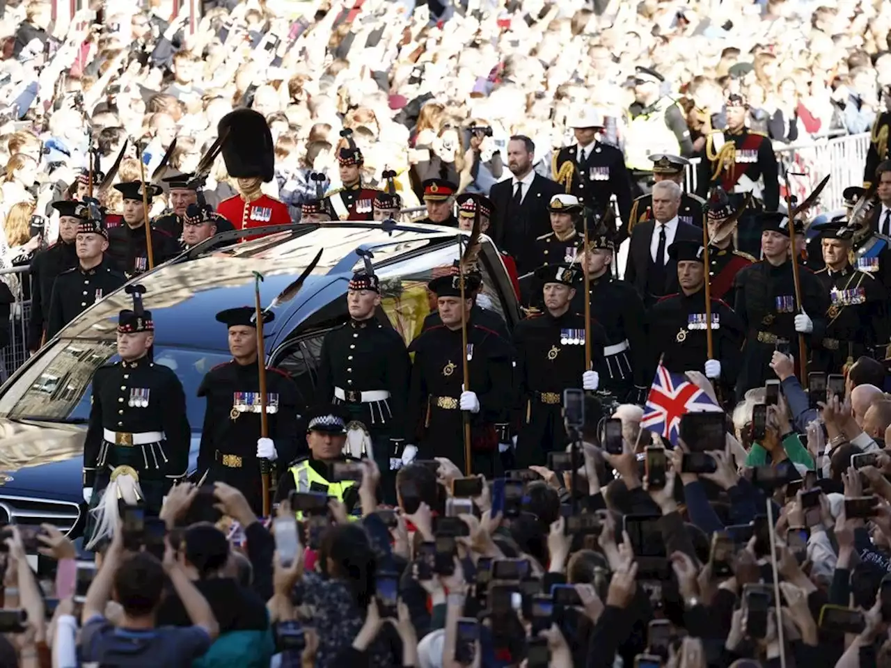 Man charged after heckling Prince Andrew in Edinburgh