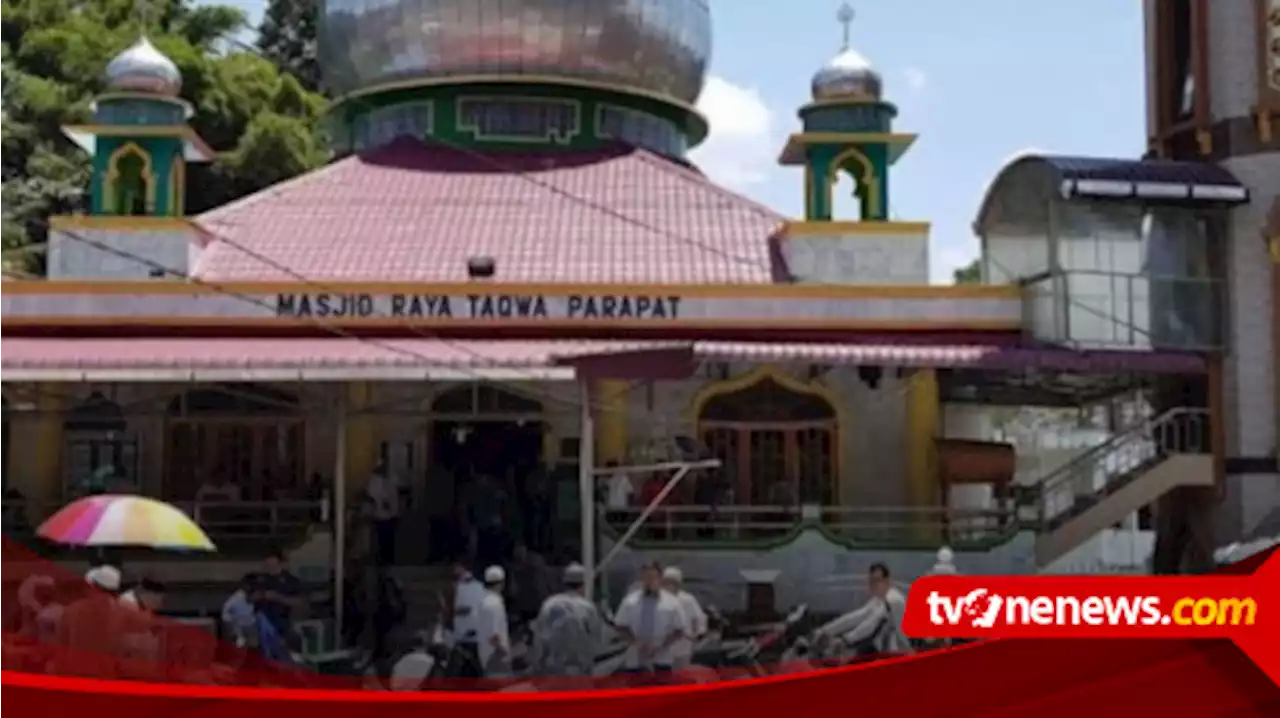 Renovasi Masjid Raya Taqwa Parapat, Danau Toba, Pemprov Sumut Kucurkan Dana 1 Milyar