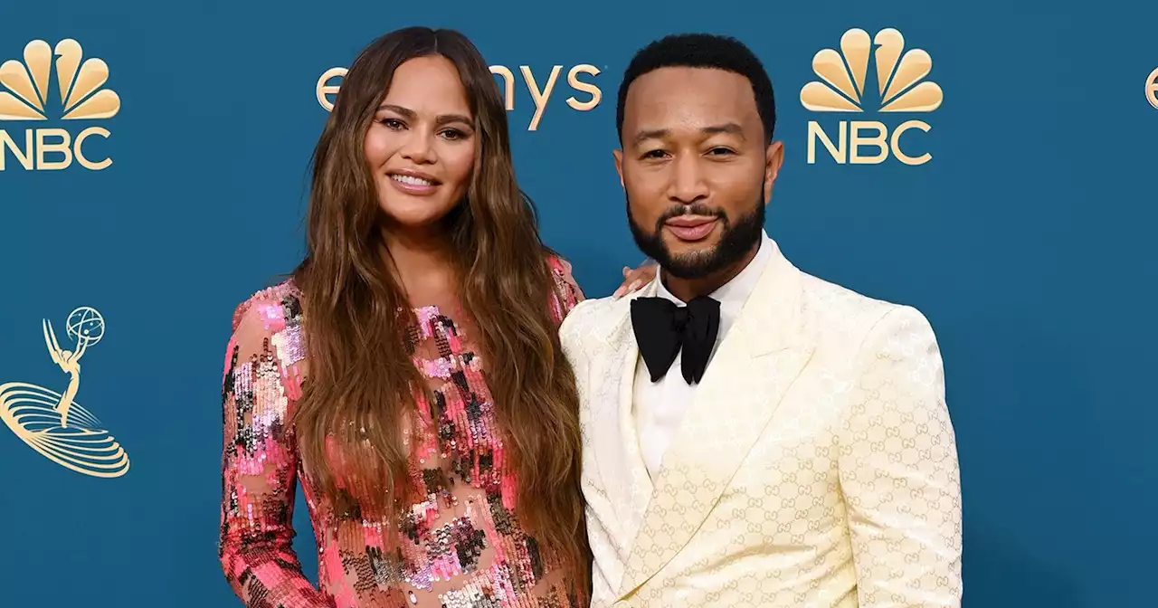 Pregnant Chrissy Teigen Shows Off Her Baby Bump Alongside John Legend