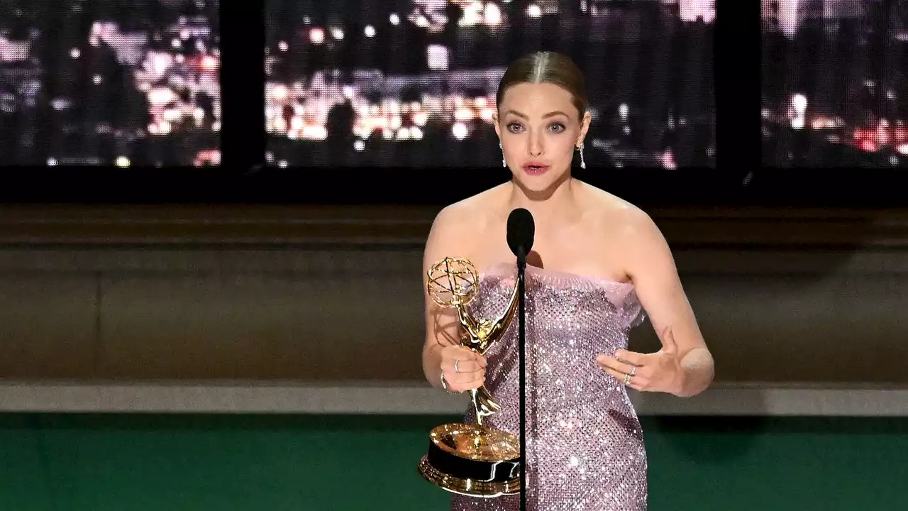 Amanda Seyfried Triumphs at the Emmys 2022