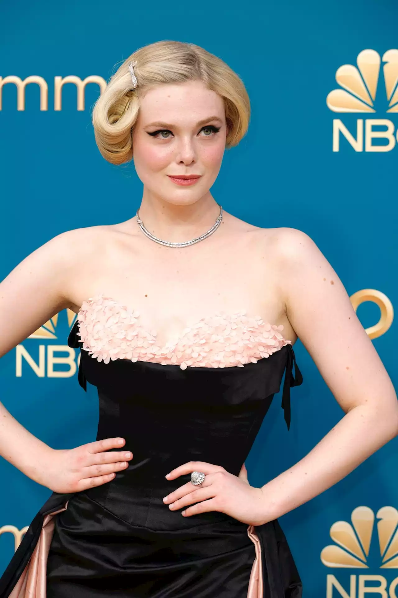 Elle Fanning's Emmys Dress Was Inspired By a Hollywood Legend