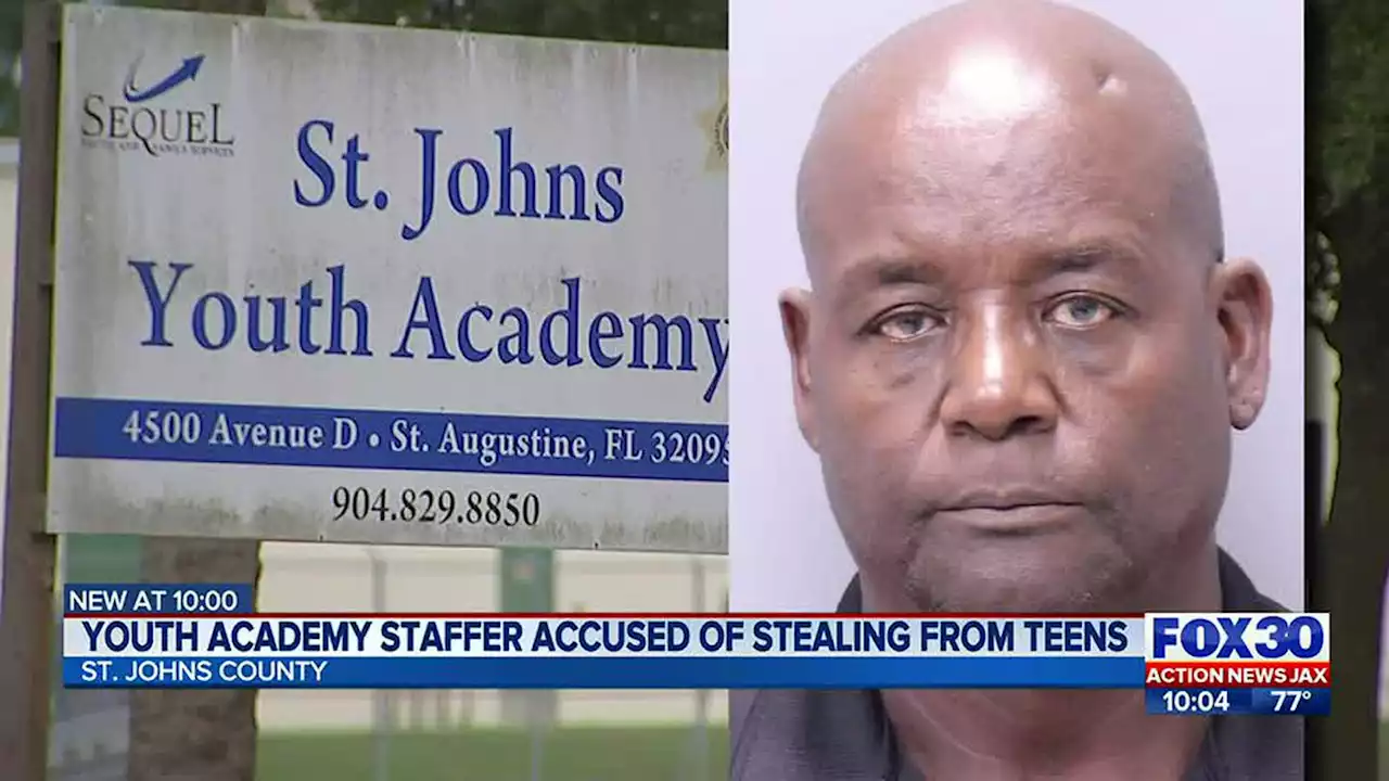 Saint Johns Youth Academy employee arrested for credit card fraud, sheriff’s office says