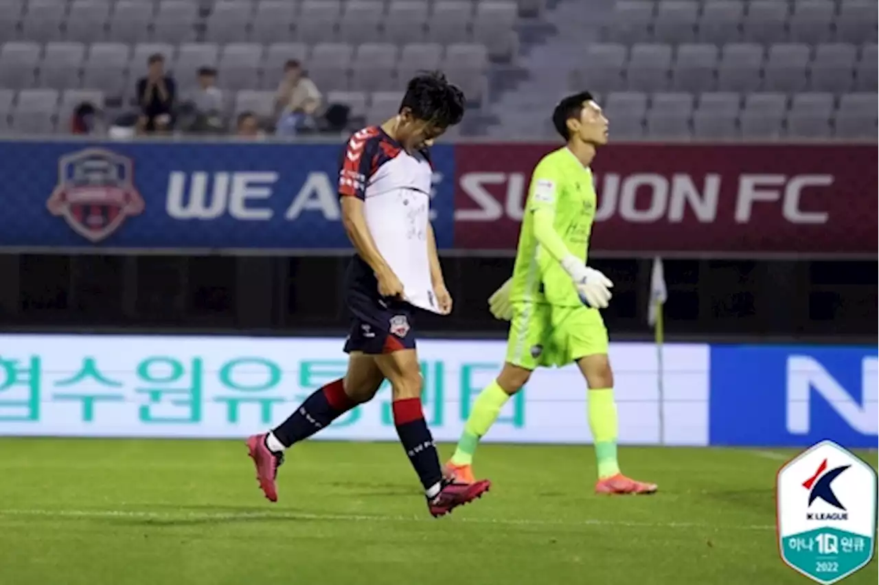 '벤투호 탈락' 이승우, 멀티골 무력시위…수원FC, 김천 꺾고 6위(종합) | 연합뉴스