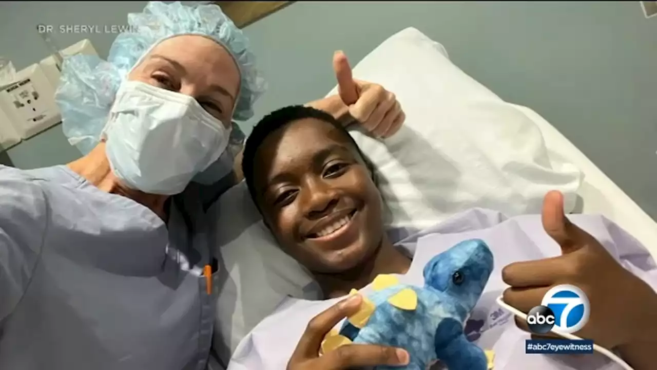 14-year-old boy's wish comes true after receiving ear reconstruction using new technology