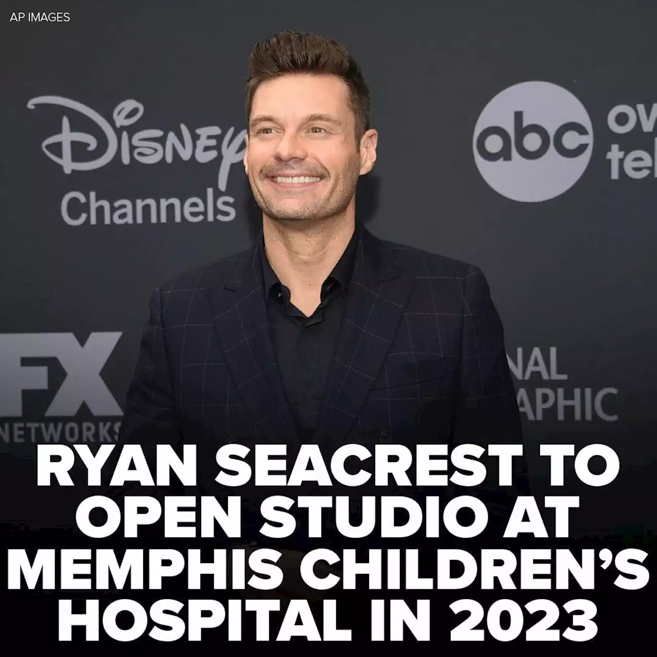 Ryan Seacrest announces next Seacrest Studio location at Le Bonheur Children's Hospital