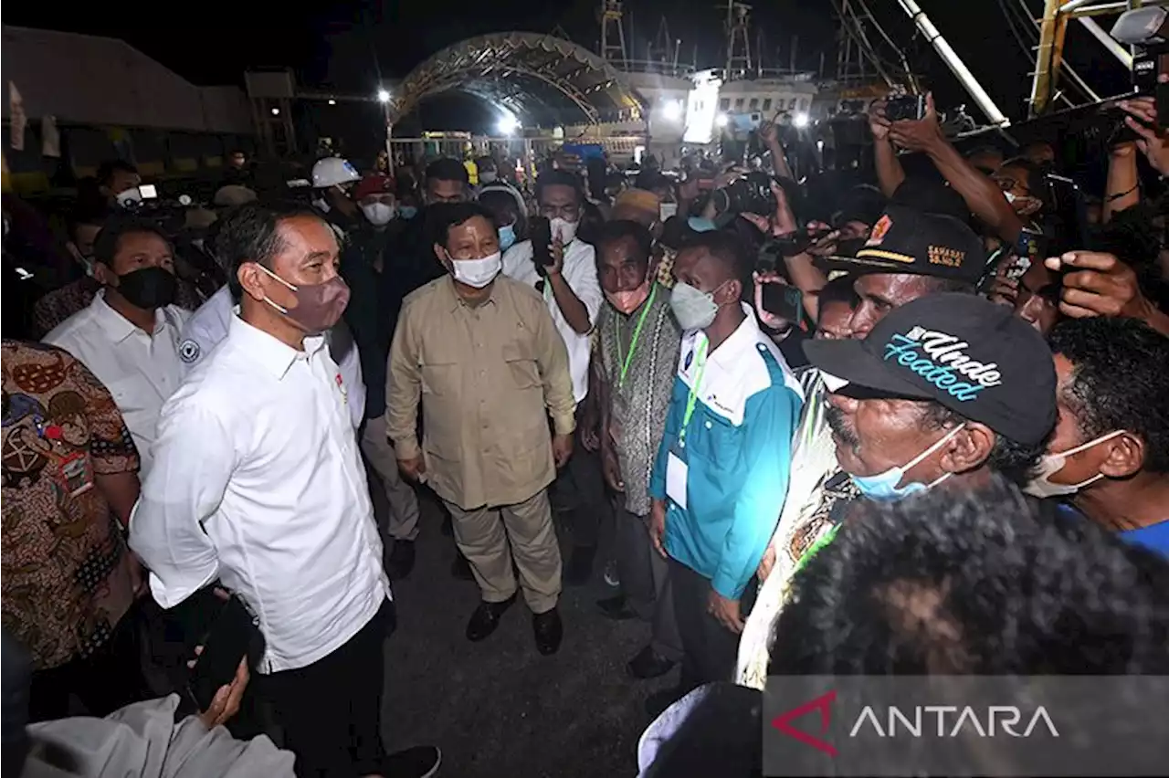 Presiden berdialog bersama nelayan dan pembudidaya rumput laut Tual