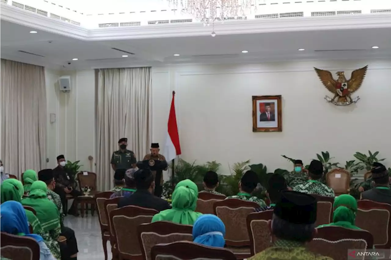 Wapres Ma'ruf: Banyak ormas Islam masih ingin tampil sendiri