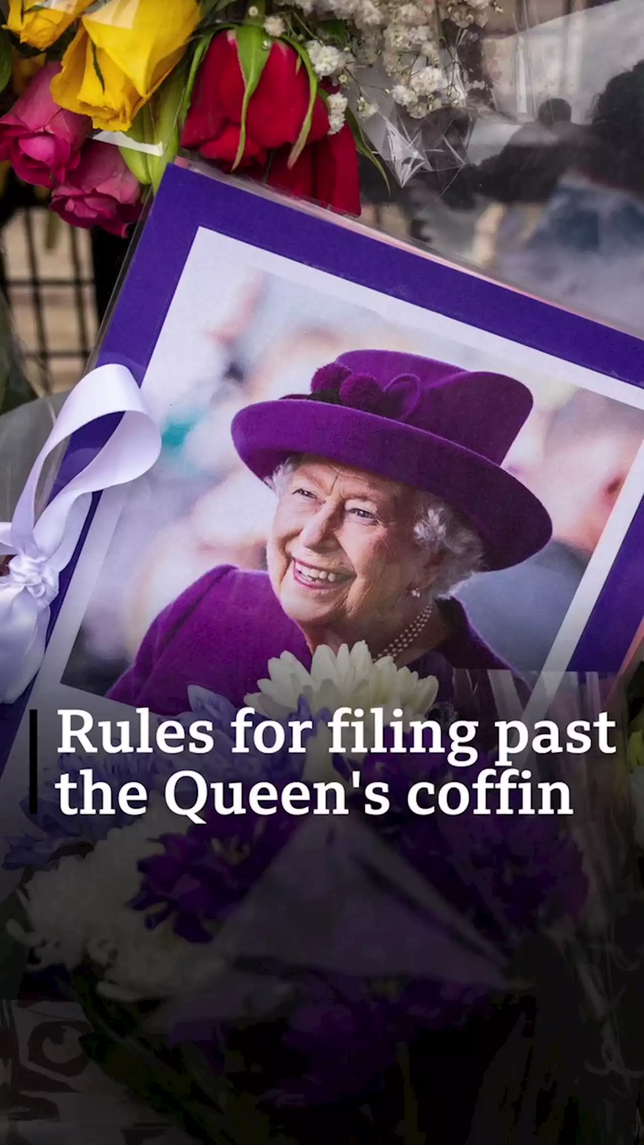 What are the rules for the Queen's lying-in-state?