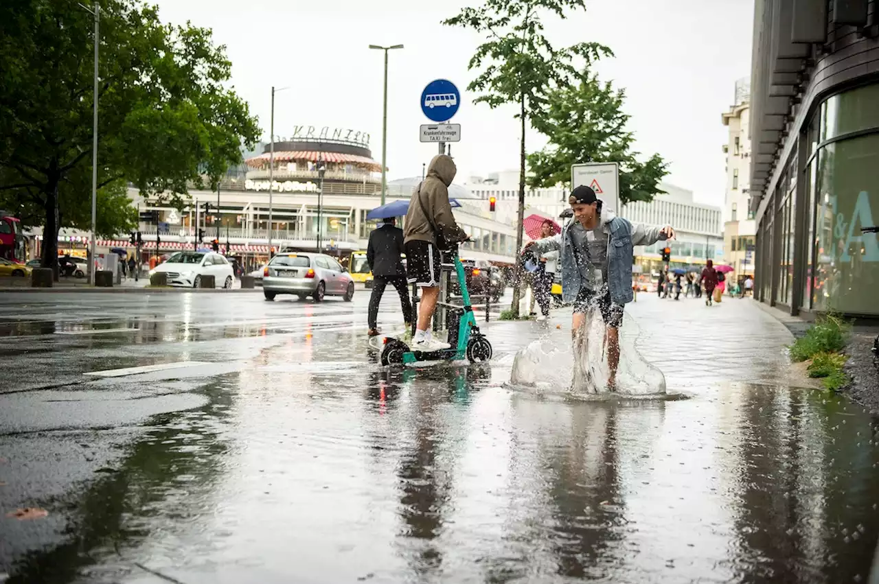 Wetter: Tagelang Regen und Wolken über Berlin und Brandenburg