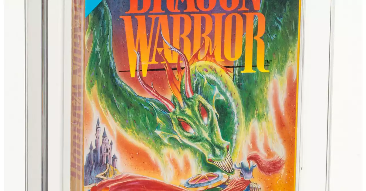 Dragon Warrior 1st Print '1-HP' Copy Up For Auction At Heritage