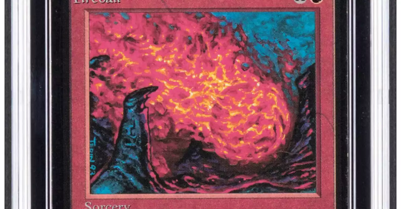 Magic: The Gathering: Alpha Fireball Up For Auction At Heritage